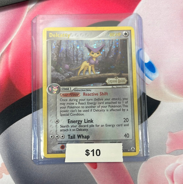 Pokémon Delcatty Legend Maker Reverse Holo 4/92