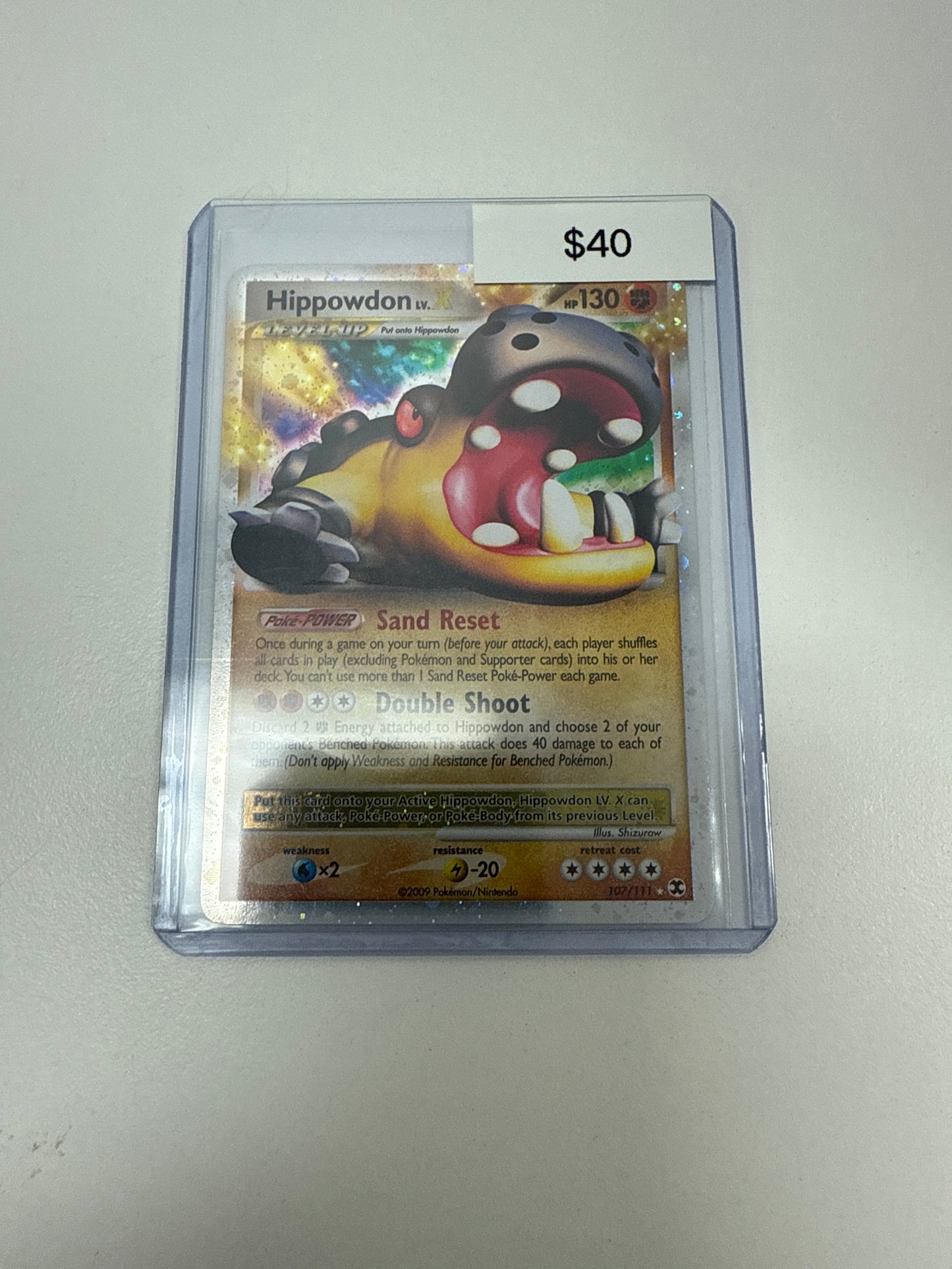 Pokemom Hippowdown Lv. X #107/111