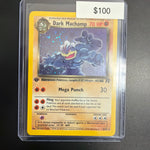Pokemon Rocket Dark Machamp 1st Ed. 10/82 NM