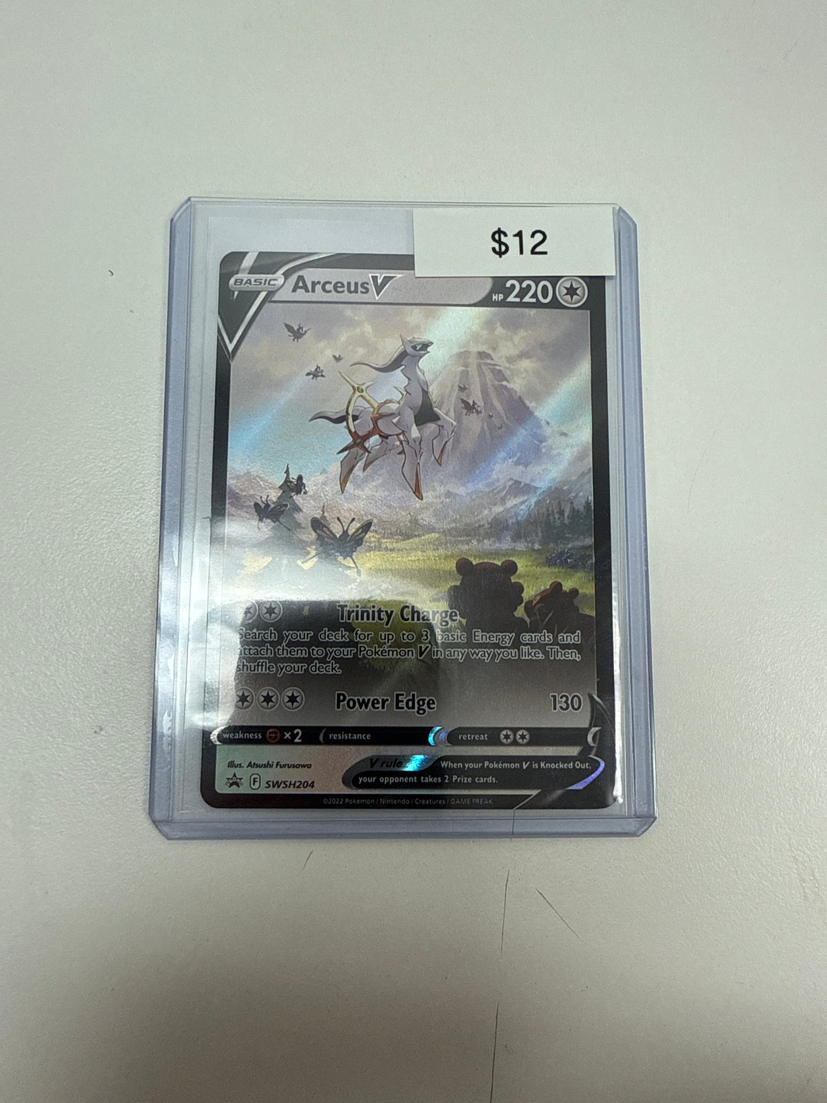 Black Star Promo Arceus V #swsh204