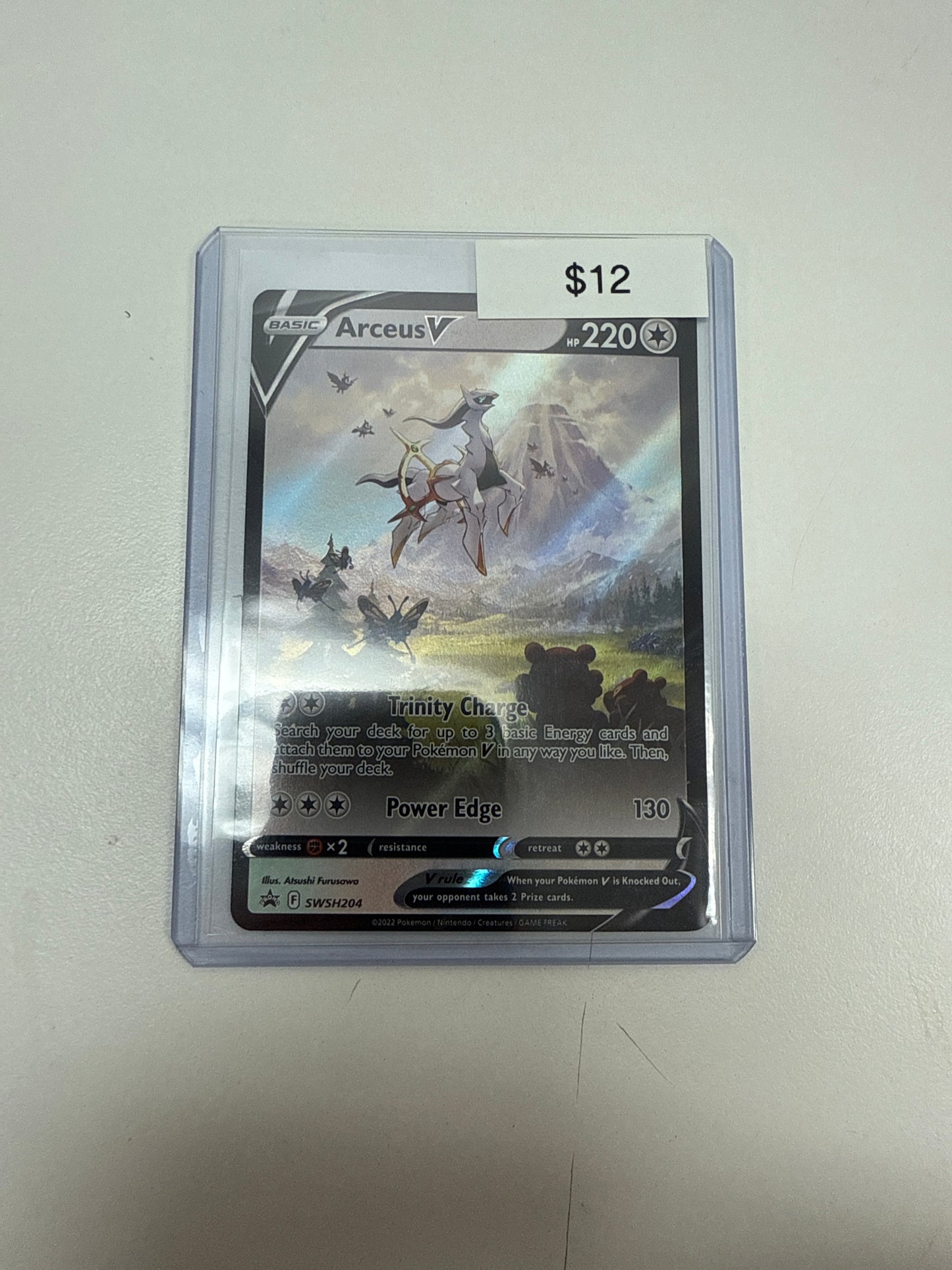 Black Star Promo Arceus V #swsh204