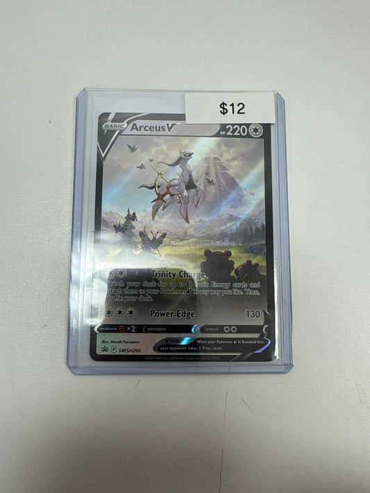 Black Star Promo Arceus V #swsh204