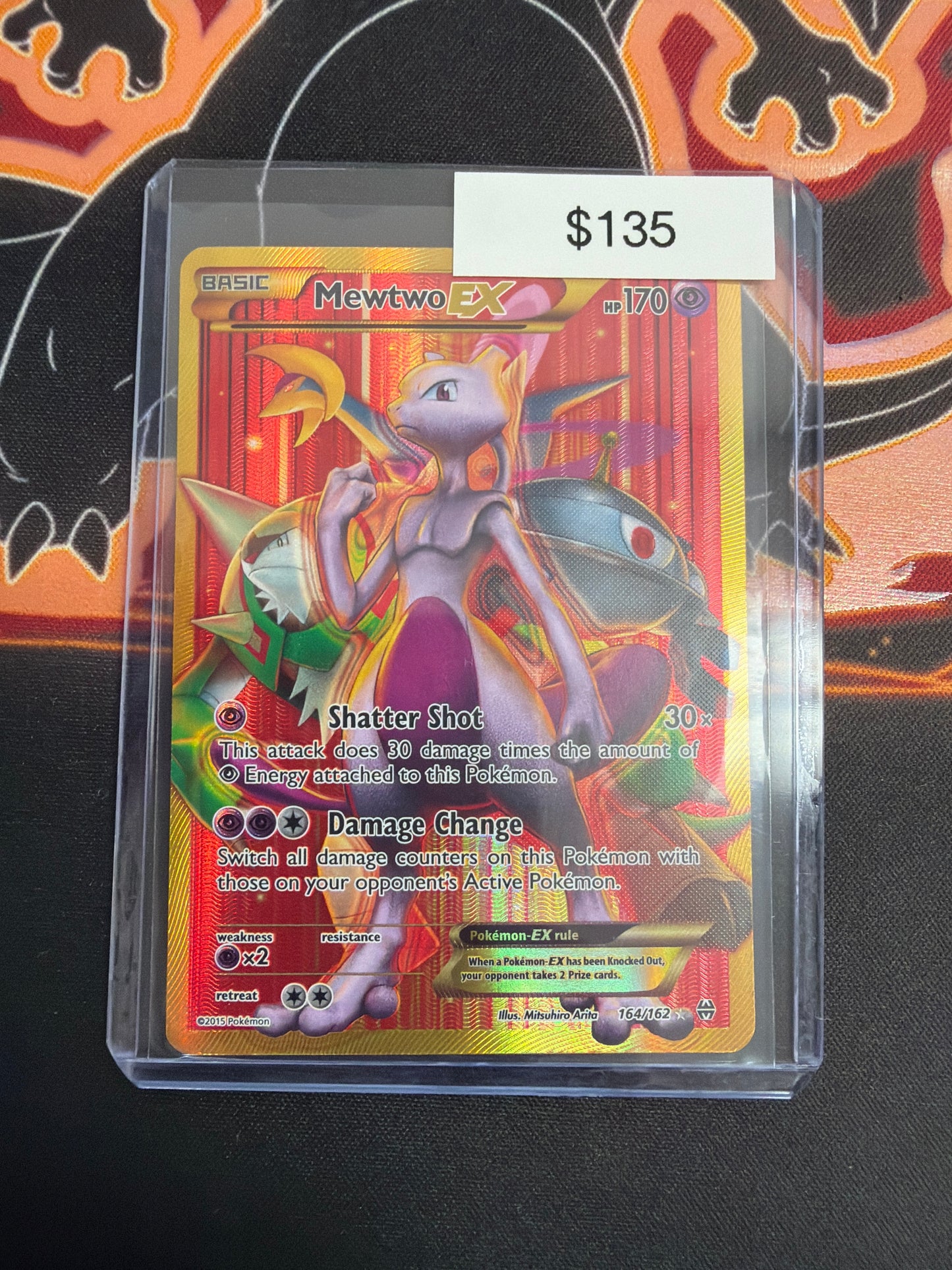 Pokemon Mewtwo EX 164/162