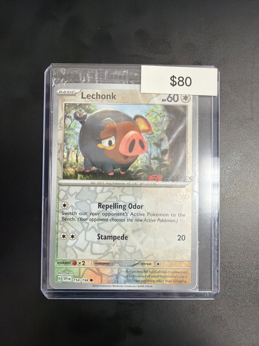 Pokemon Lechonk EB Games Promo 154/198