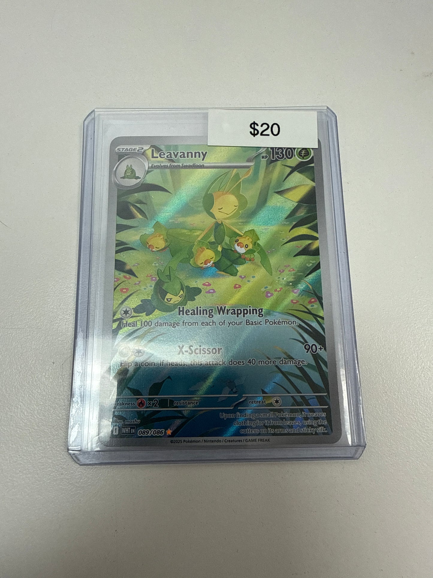 Pokemom Leavanny #089/086