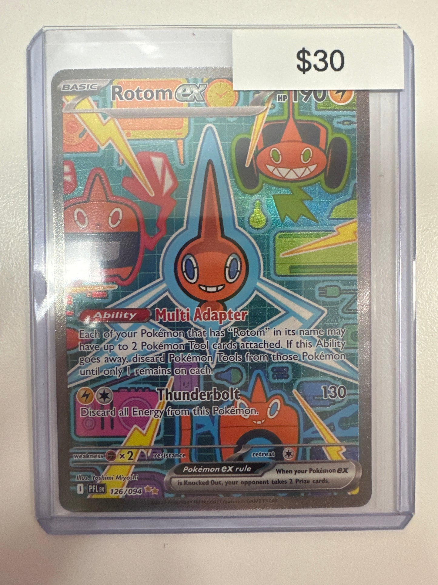 Pokemon Rotom ex 126/094