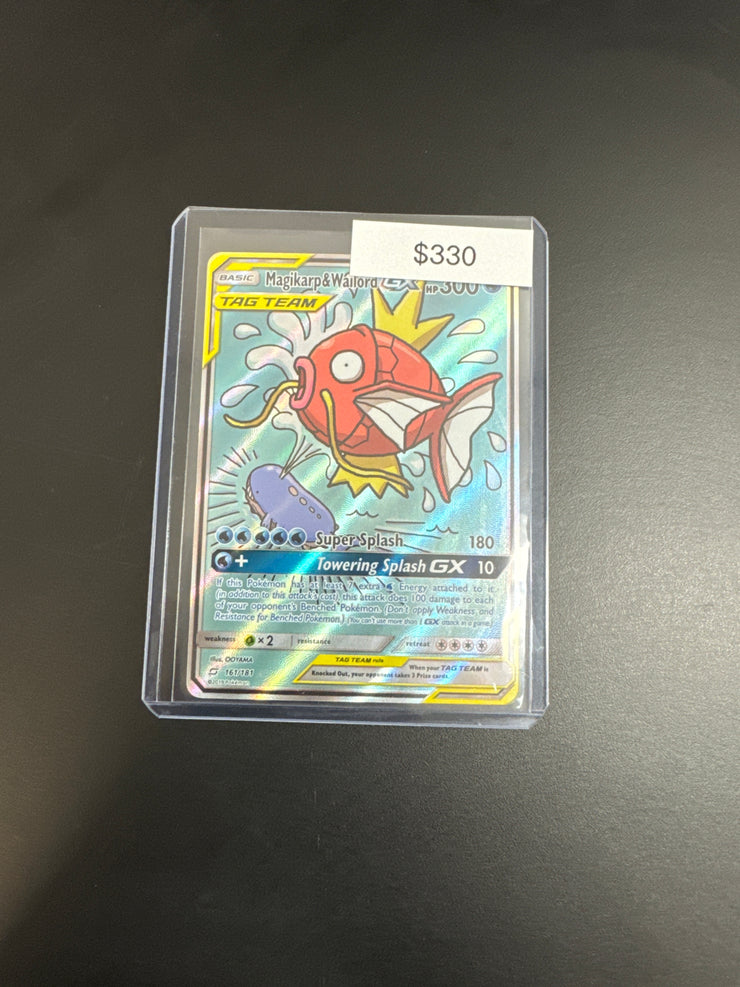 Pokémon Magikarp & Wailord GX 161/181