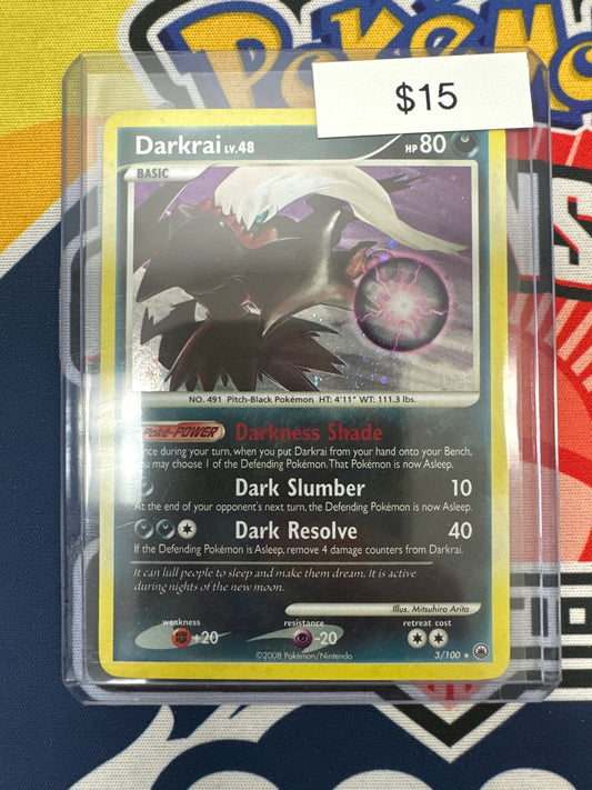 Pokemon Darkrai Holo 3/100