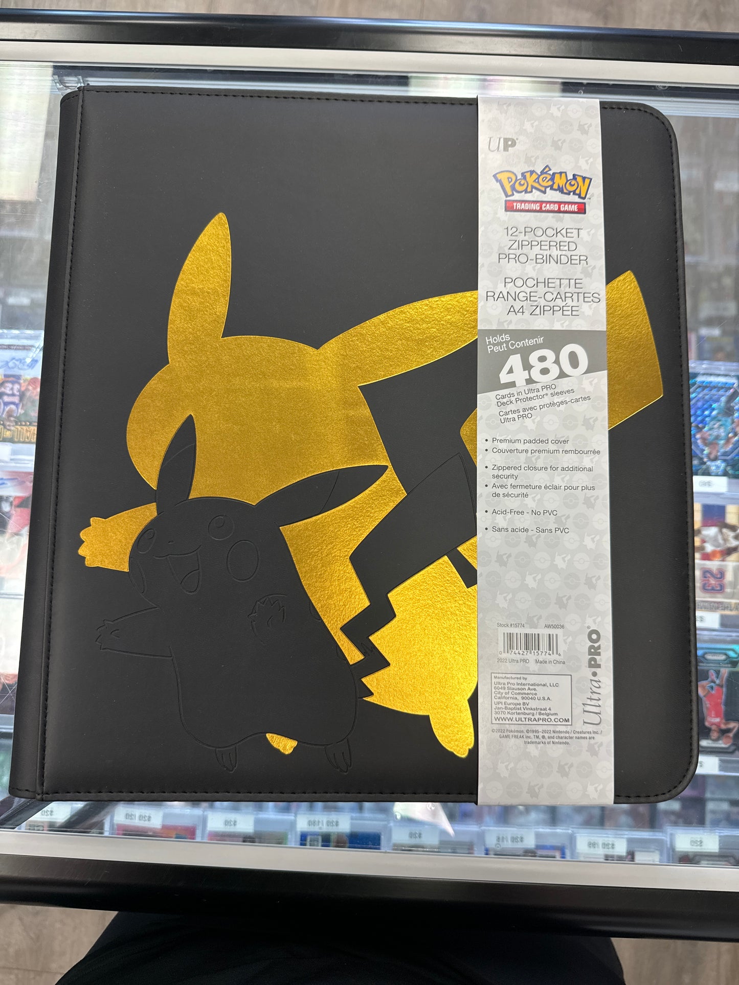 Pokémon 12-Pocket Pikachu Binder Uktra Pro