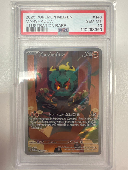 Pokemon Marshadow 146/132 PSA 10