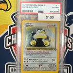 Pokemon Snorlax Jungle Holo 11/64 PSA 8