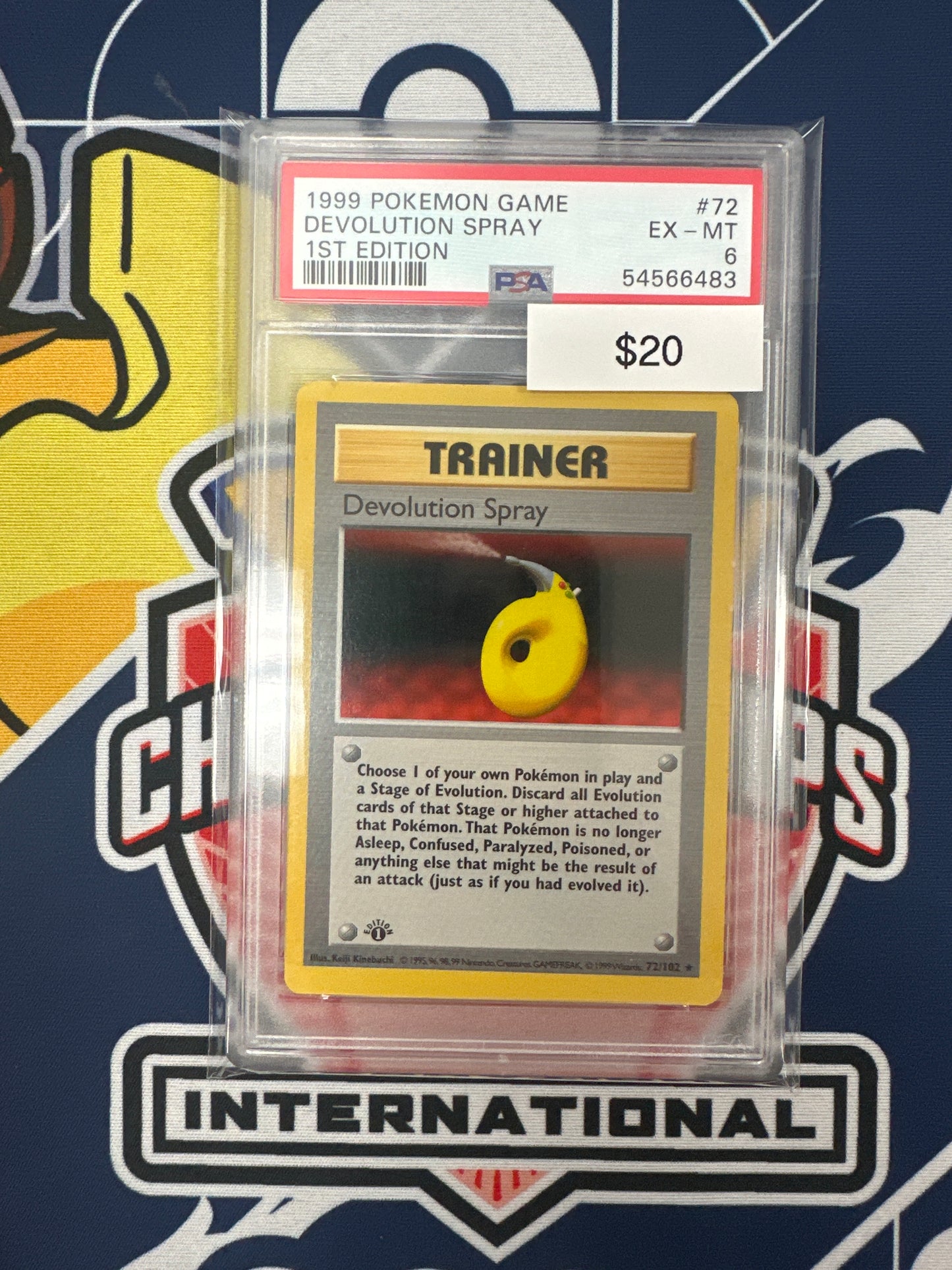 Pokemon Devolution Spray 1st Edition