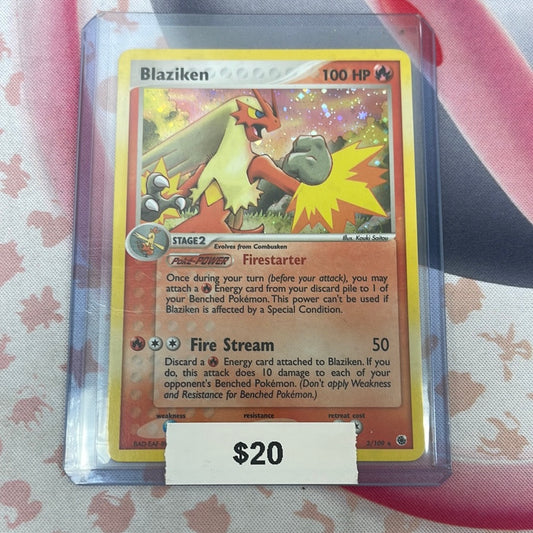 Pokémon Blaziken Ruby Sapphire Holo 3/109