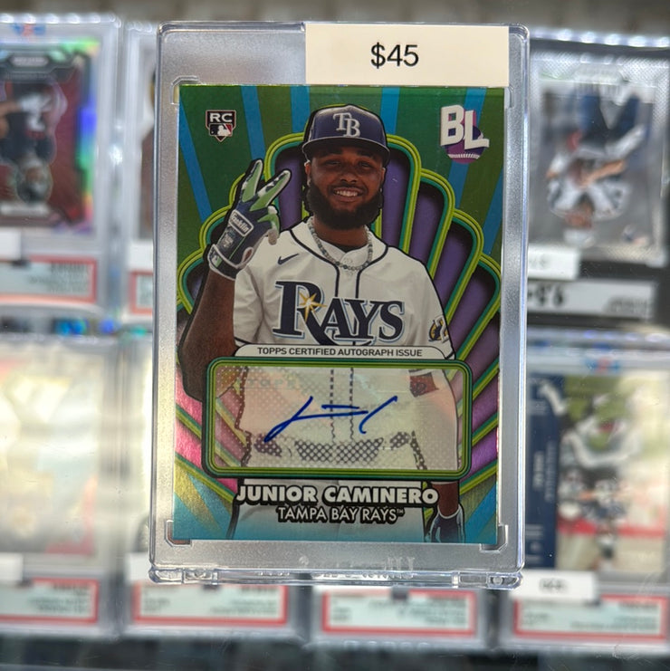 2024 Topps Junior Caminero Auto 