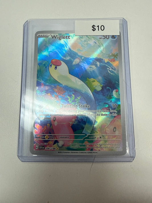 Pokemon Wiglett #206/198