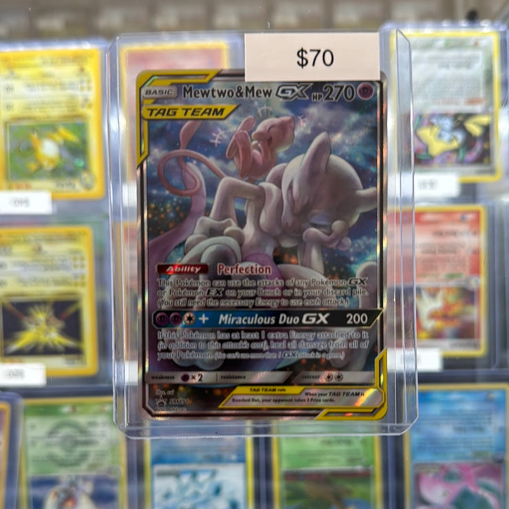 Pokémon Mewtwo & MEW GX SM191