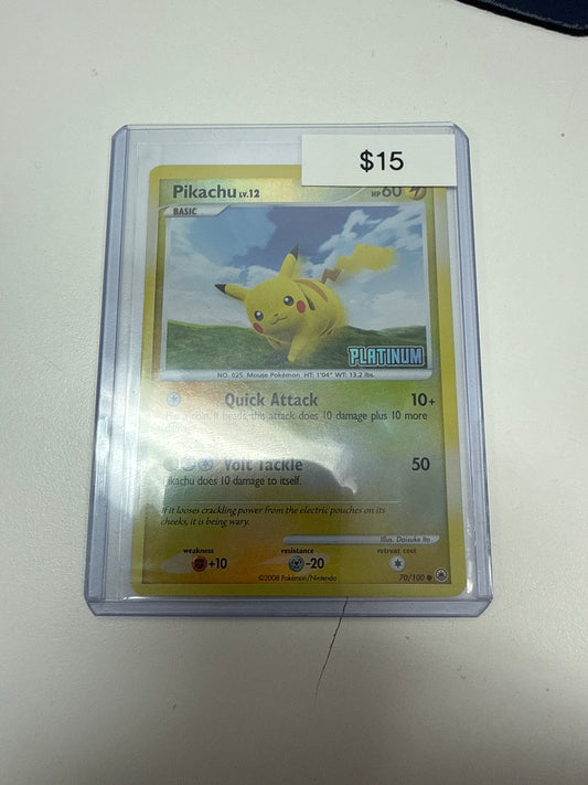 Pokemon Pikachu Rev Holo #70/100