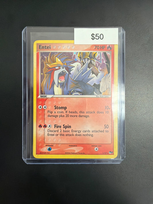Pokemon Pop Series 2 Entei 1/17 NM