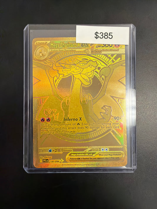Pokemon Phantasmal Flames EX Charizard X EX 130/094