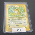 Pokémon Raichu Base Set Holo 14/102