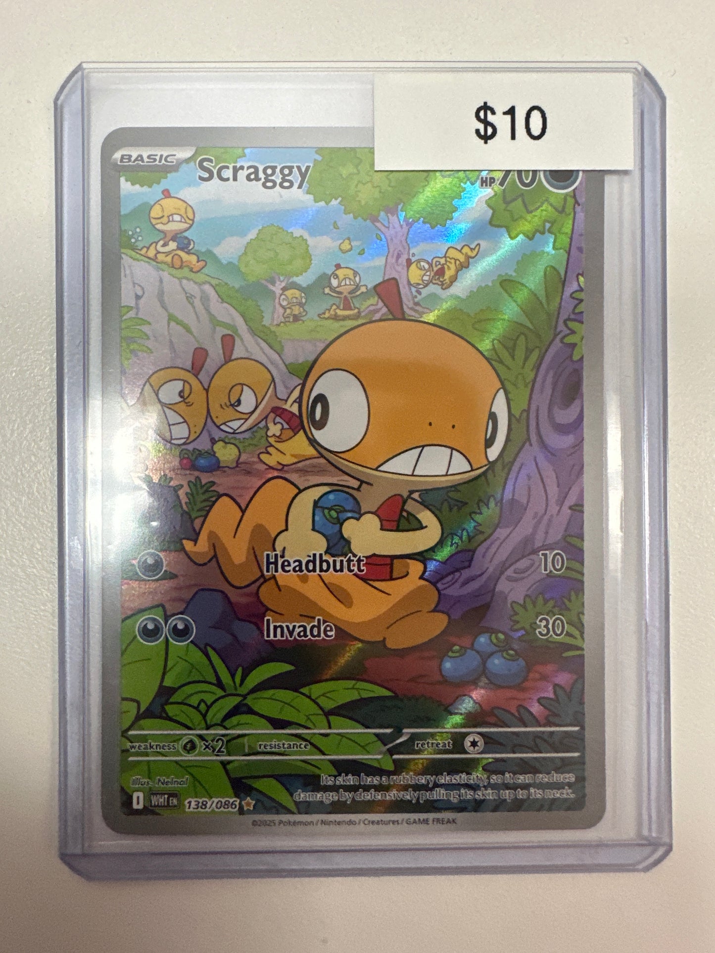 Pokemon Scraggy 138/086