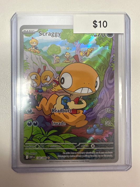 Pokemon Scraggy 138/086