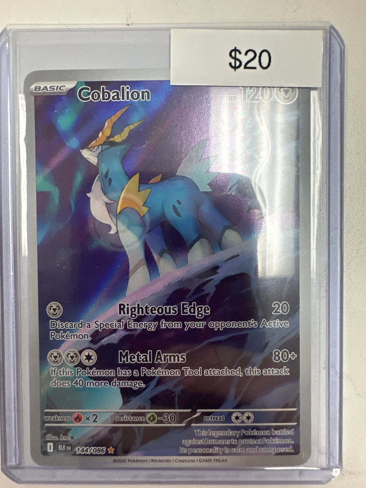 Pokemon Cobalion 144/086