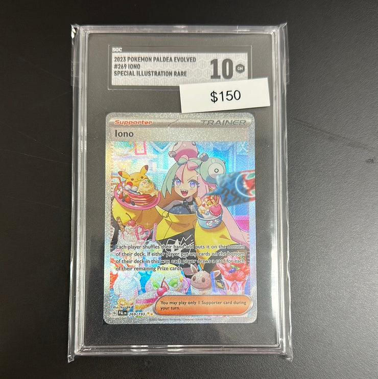 Pokémon Paldea Evolved Iono SGC 10 269/193