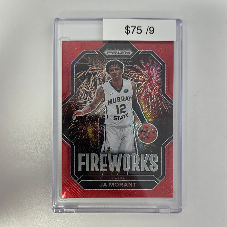 2023 Prizm Draft Ja Morant Red /9 