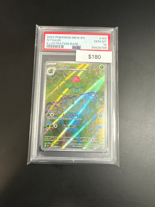 Pokémon IVYSAUR 167 PSA 10