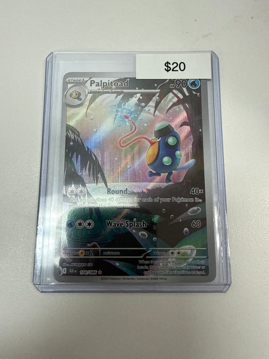 Pokemon Palpitoad #104/086