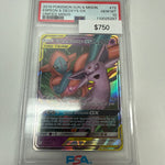 Pokemon Espeon & Deoxys Gx PSA 10