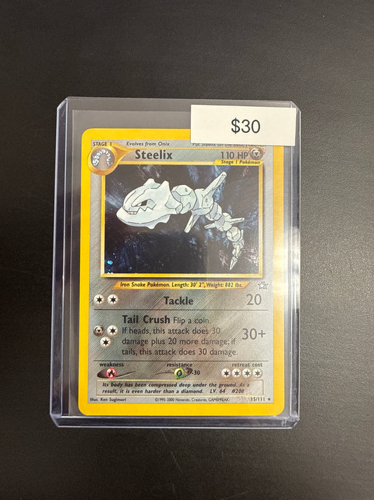 Pokémon Steelix Holo 15/111
