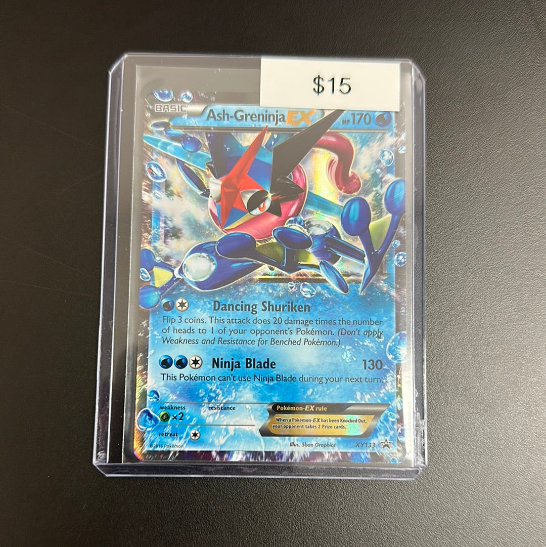 Pokmeon XY Ash Greninja XY133 PROMO