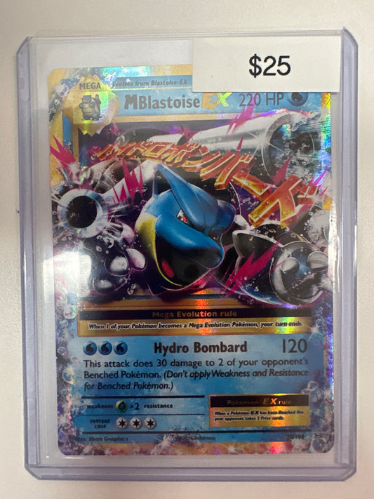 Pokemon M Blastoise EX 22/108