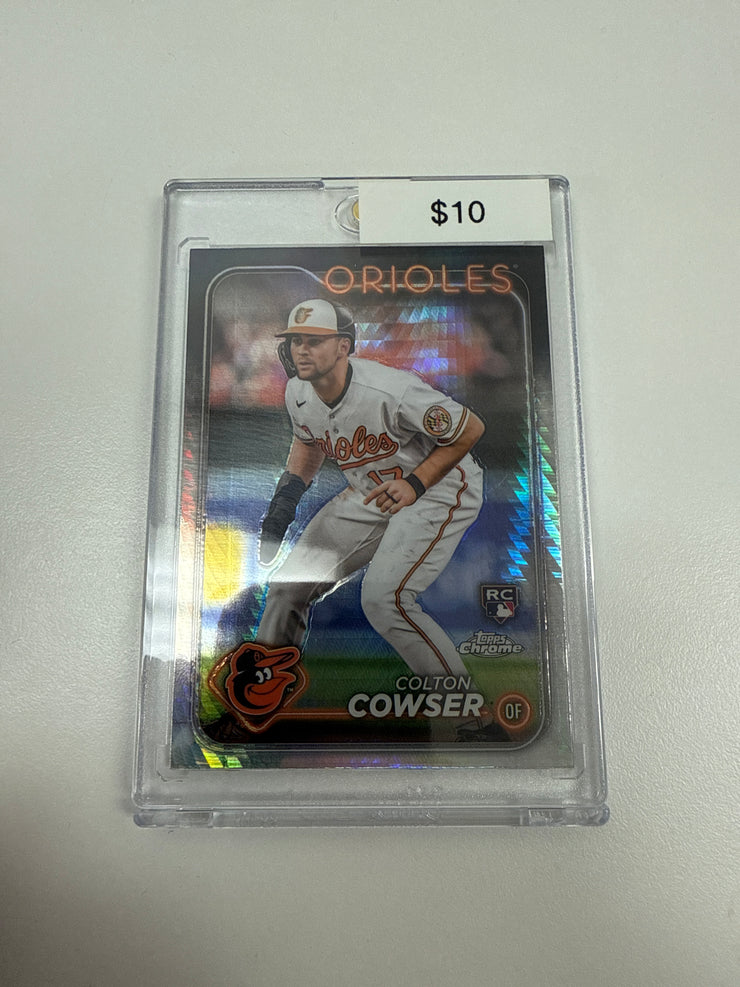 2024 Topps Chrome Colton Cowser 