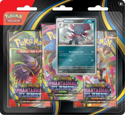 Pokemon Phantasmal Flames Three Pack Blister (Wednesday In-Store Drop)
