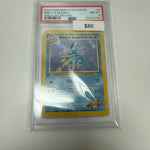 Gym Heroes Misty’s Seadra 1st Ed Holo #9/132 PSA 8