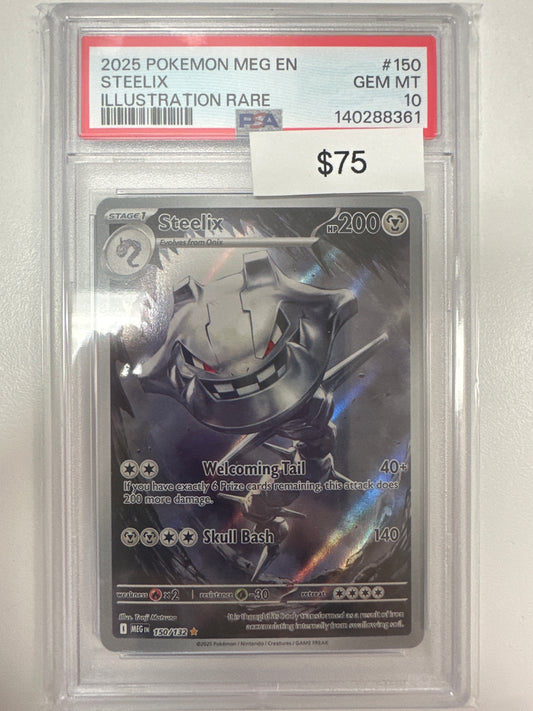 Pokemon Steelix 150/132 PSA 10