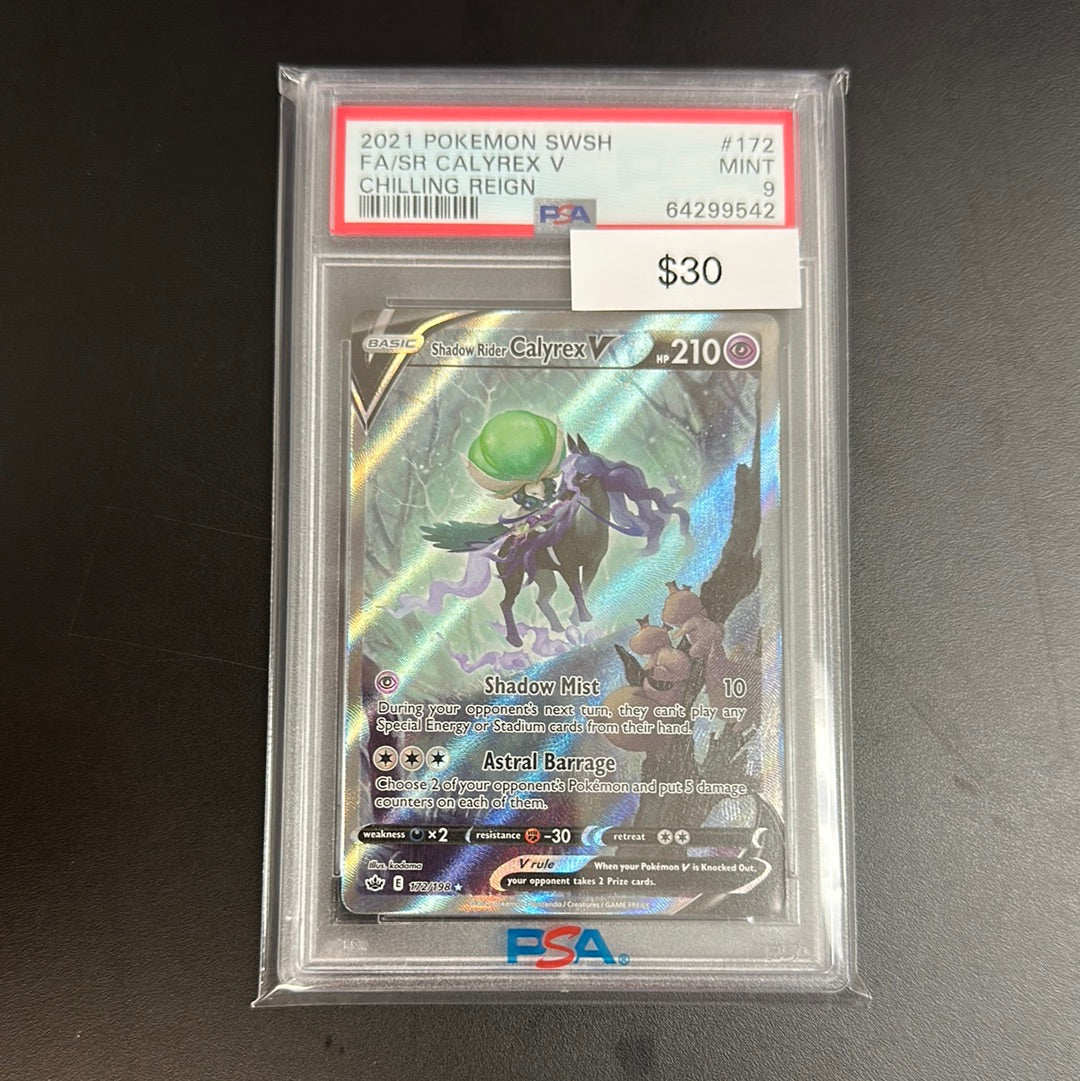 Pokémon Chilling Reign 172/198 PSA 9