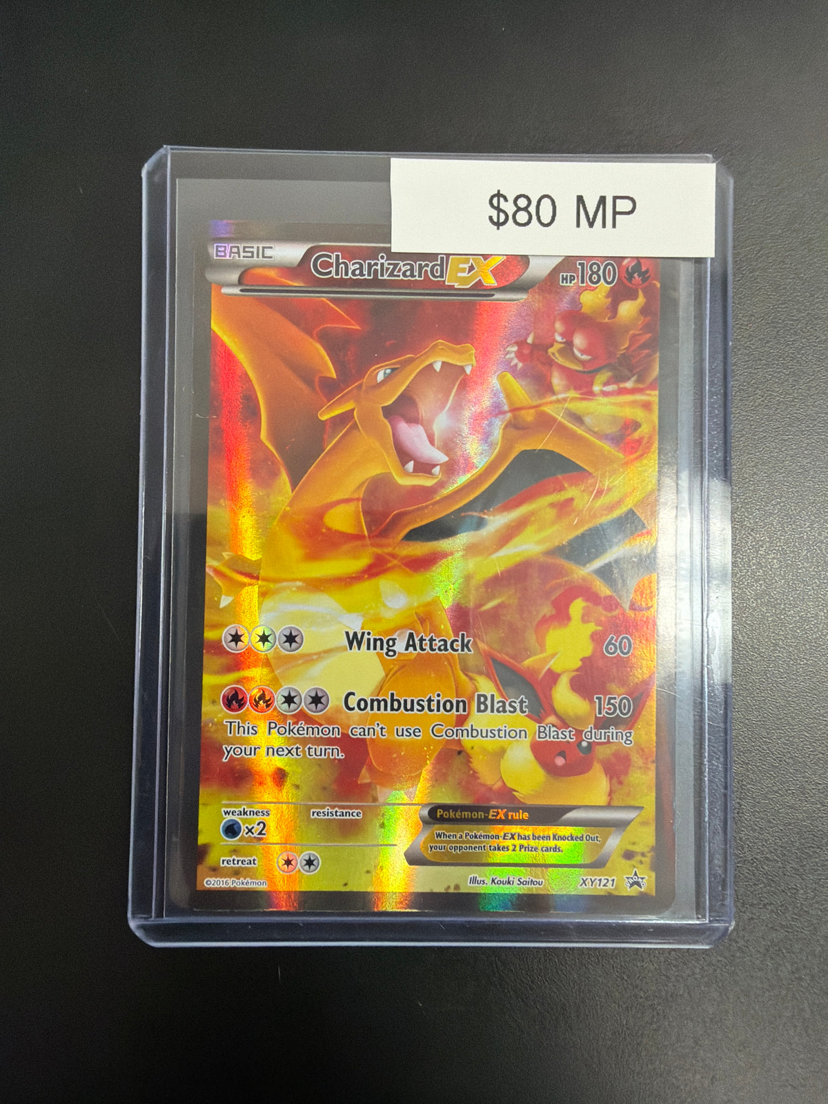 Pokemon Charizard EX #XY121 MP