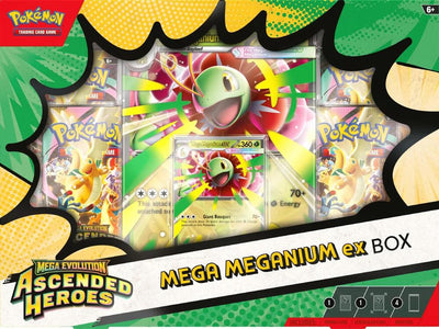 (04/24 Drop) Pokemon Ascended Heroes Mega Meganium ex Box