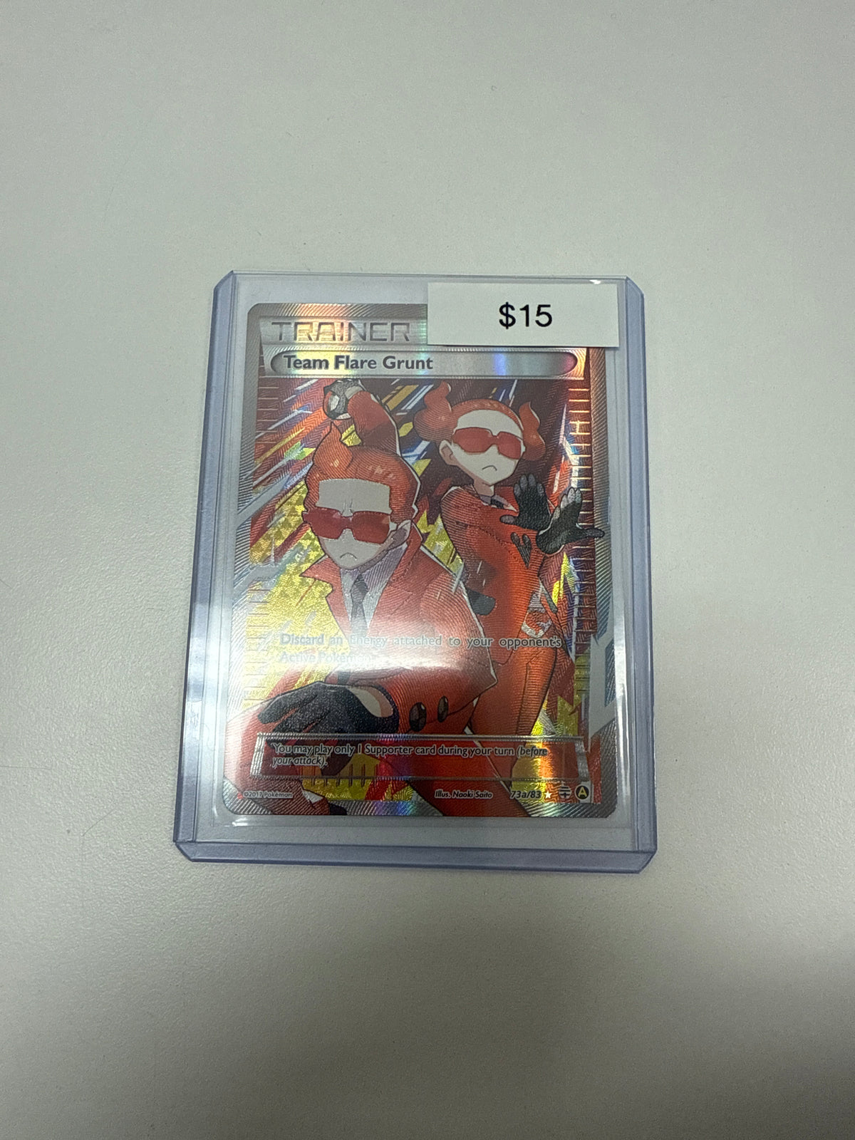 Pokemon Team Flare Grunt #73a/83