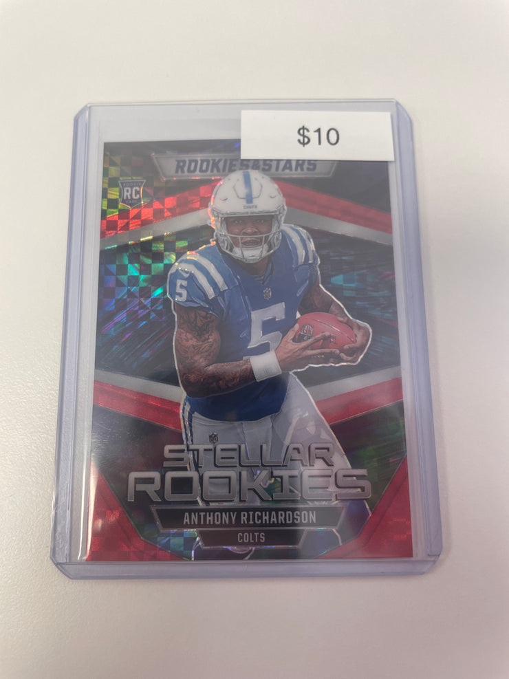 Rookies & Stars Anthony Richardson Red Plaid 