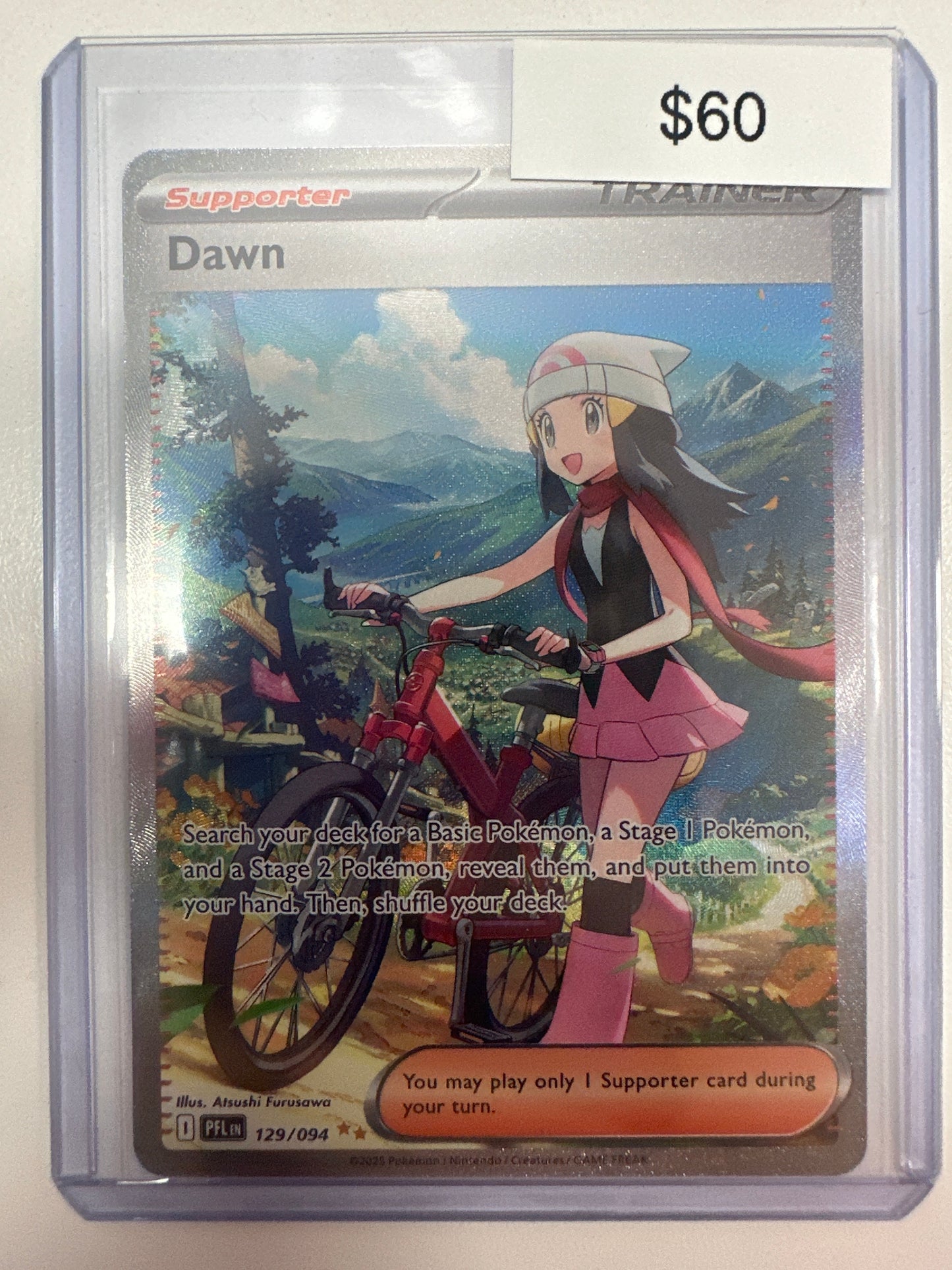 Pokemon Phantasmal Flames Dawn 129/094