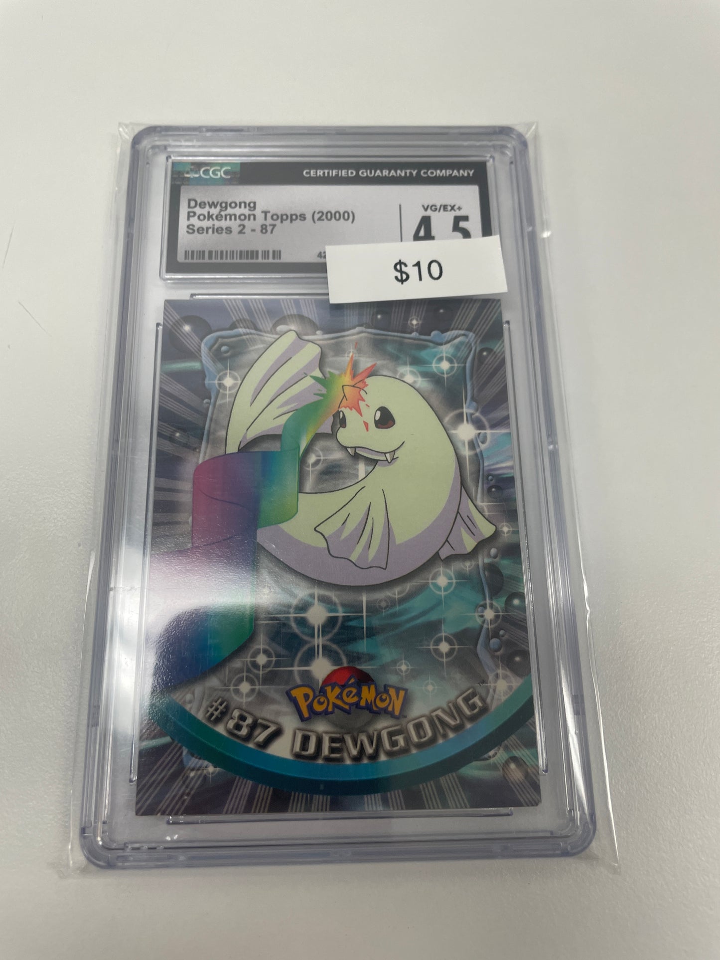 Topps Pokemon Dewgong CGC 4.5