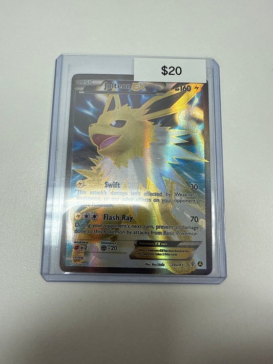 Pokemon Jolteon Ex #28a/83