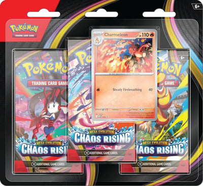 (05/22 Drop) Pokémon Chaos Rising 3-pack Blister