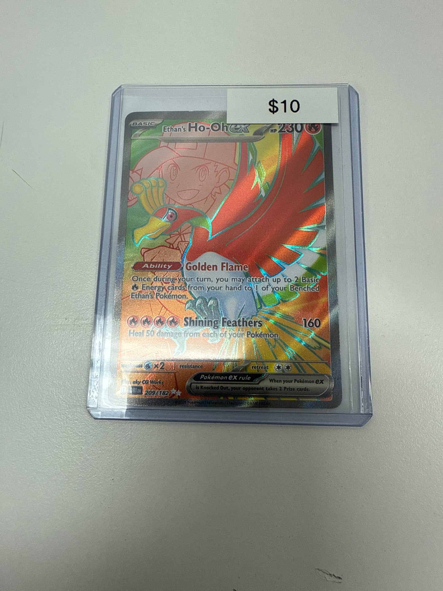 Destined Rivals Ethan’s Ho-Oh Ex #209/182
