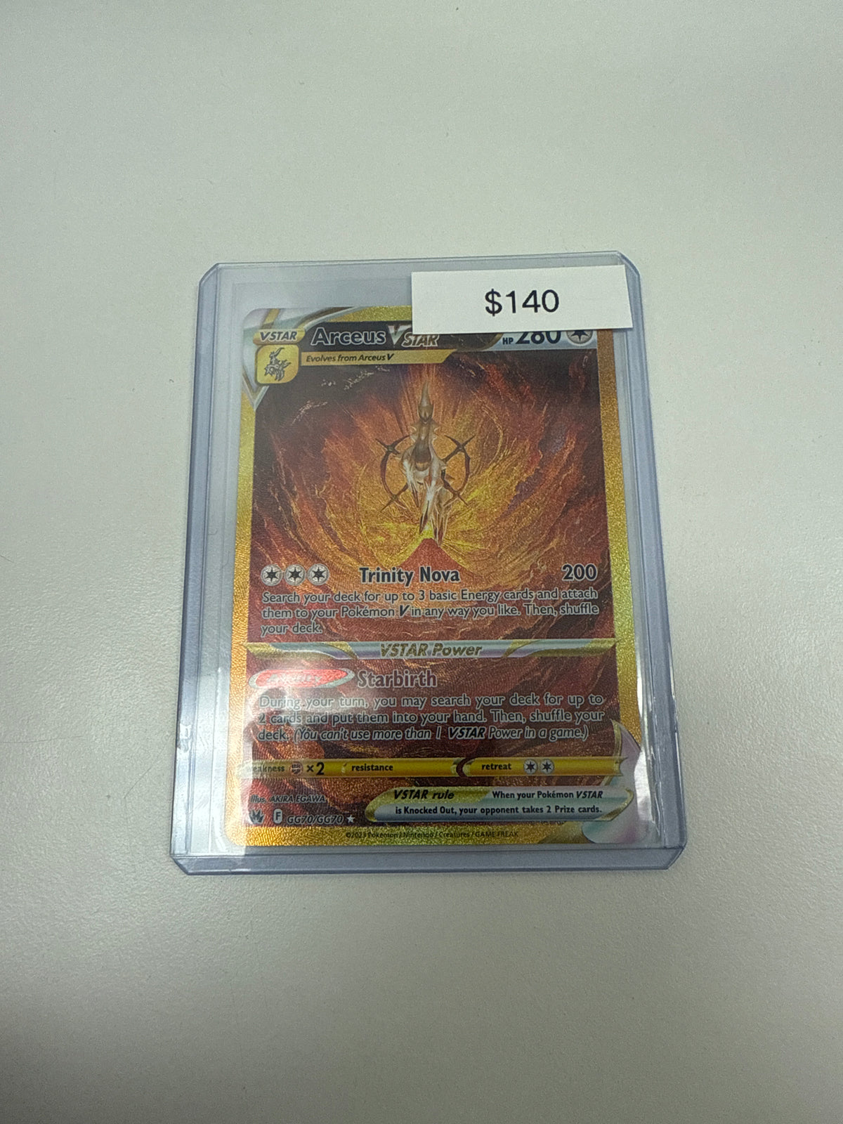 Pokmon Arceus VSTAR Crown Zenith Secret GG70/GG70 Grail Collectibles AZ Pokmon Arceus VSTAR Crown Zenith Secret GG70/GG70 Grail Collectibles AZ